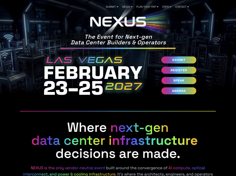 NEXUS conference site home page